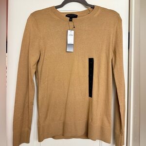 NWT Banana Republic Brown Round Neck Sweater with Long Sleeves Size Small